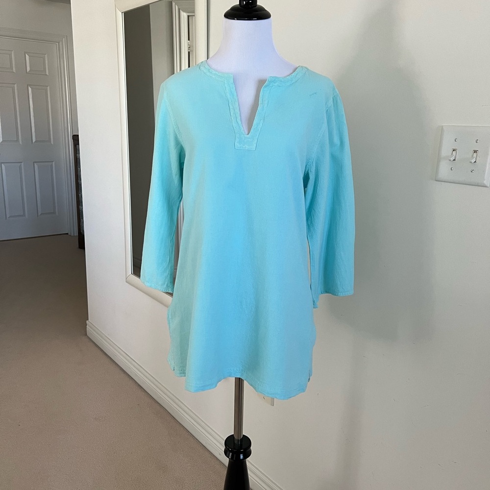 💯 cotton tunic top size small